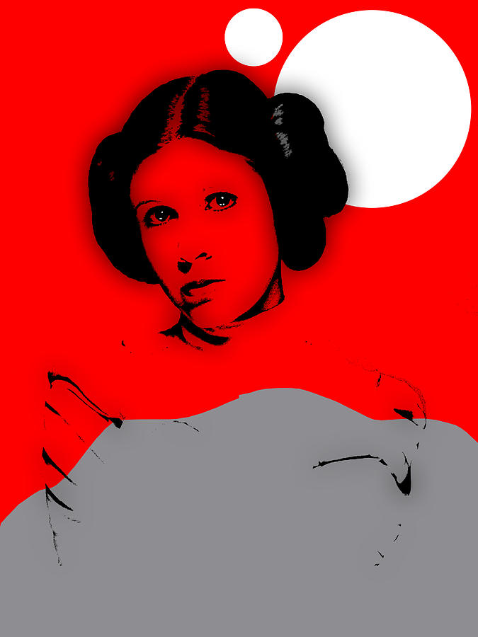 Star Wars Princess Leia Collection Mixed Media by Marvin Blaine