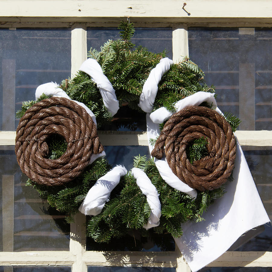 Star Wars Photograph - Star Wars Williamsburg Wreath 02 by Teresa Mucha