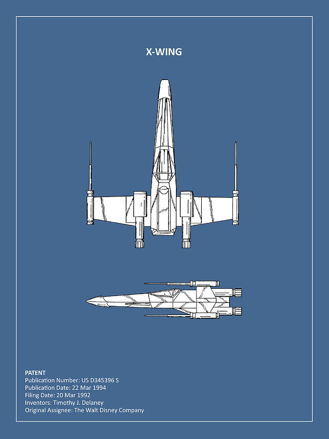 X Wing Photograph - Star Wars X-wing Fighter by Mark Rogan X Wing Photograph - Star Wars X-wing Fighter by Mark Rogan