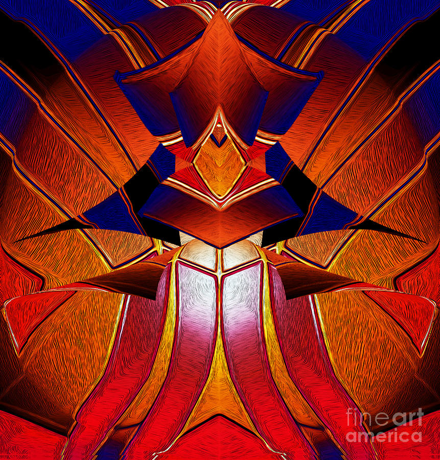Abstract Photograph - Star Worship by Mike Lewis