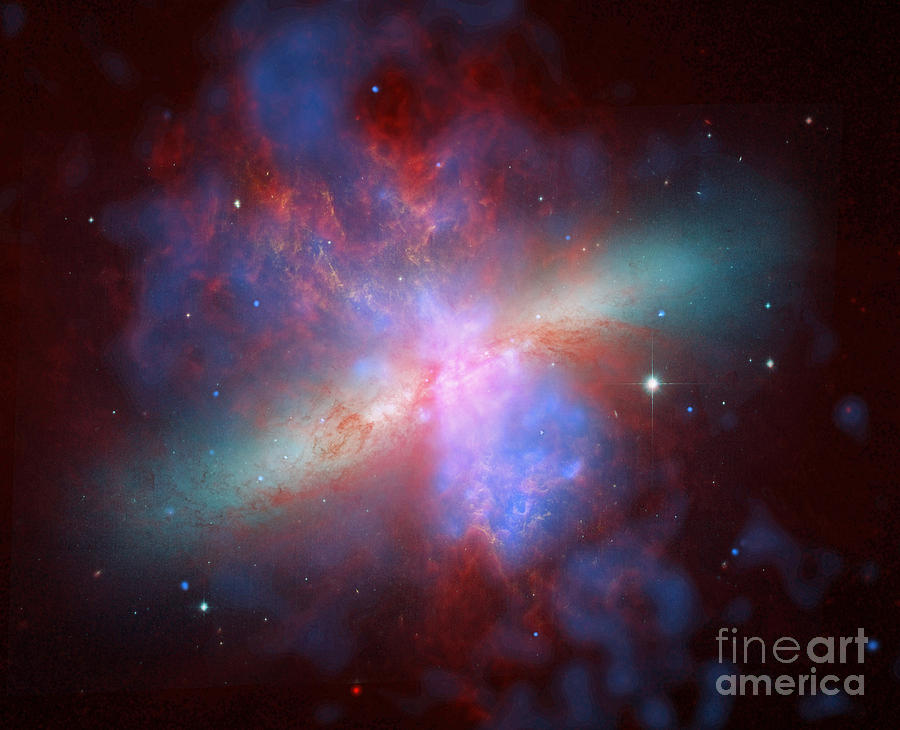 Starburst Galaxy Photograph by Rod Jones