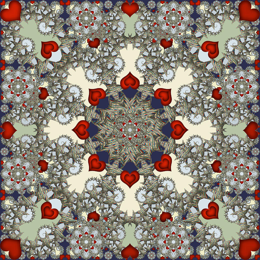 Stardrop Tapestry - Textile by Deborah Runham