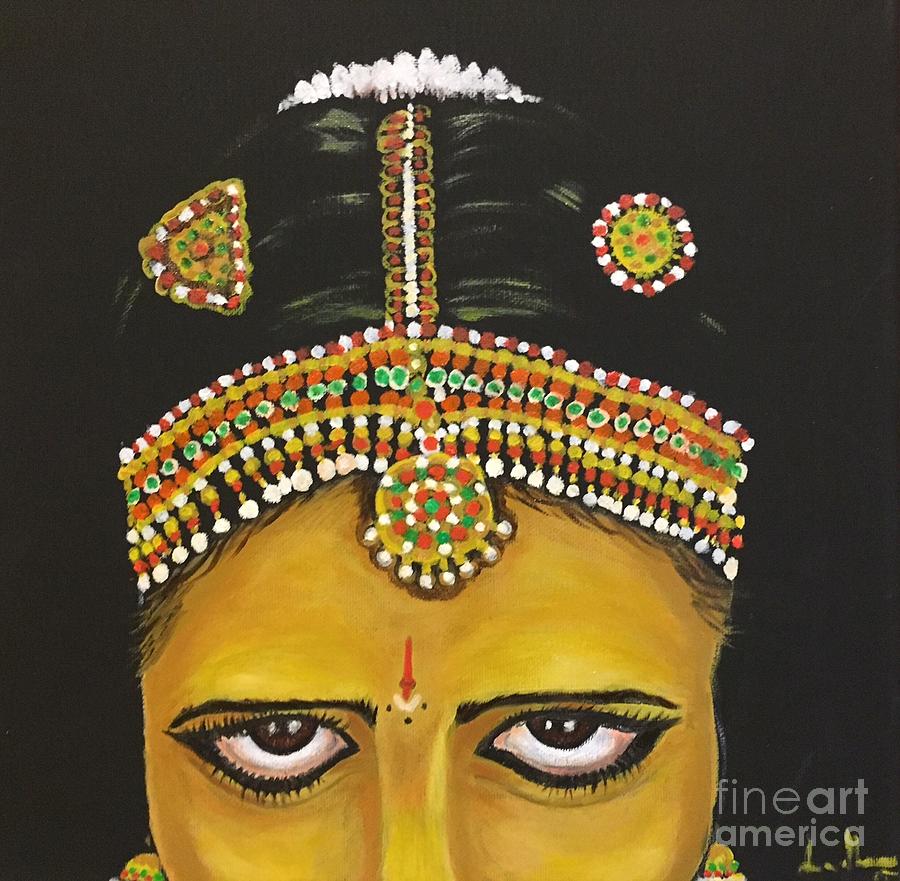 Stare Painting by Brindha Naveen