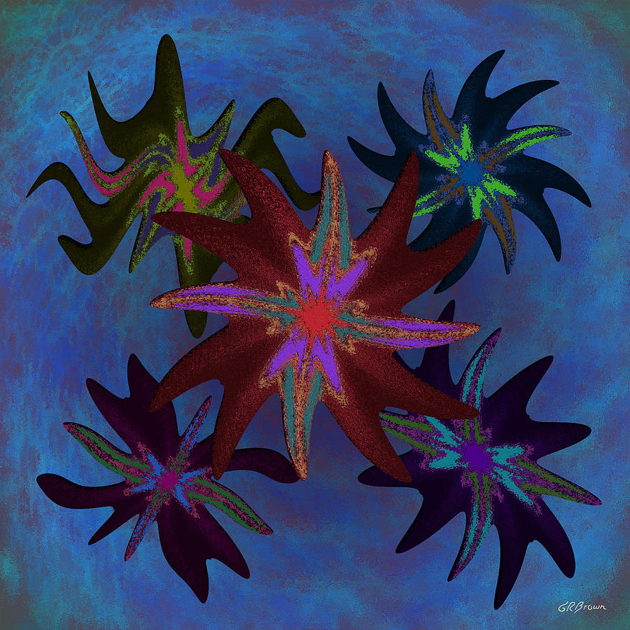 Starfish Dance Digital Art by Greg Reed Brown
