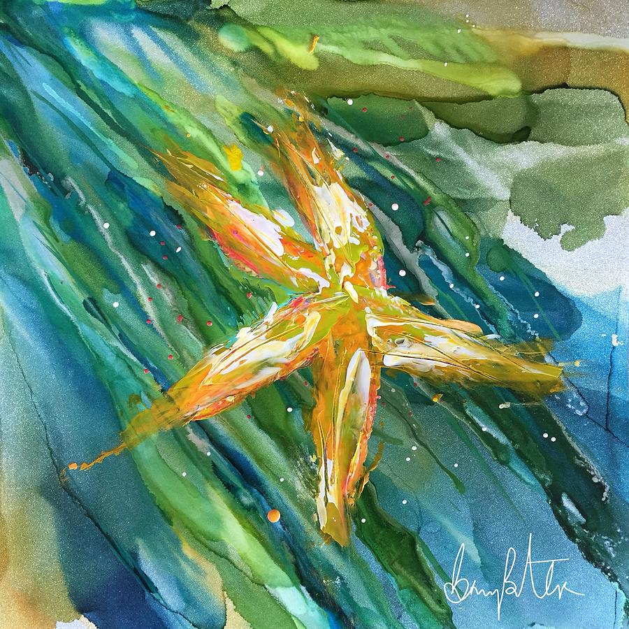 Starfish Enterprise Painting by Bonny Butler