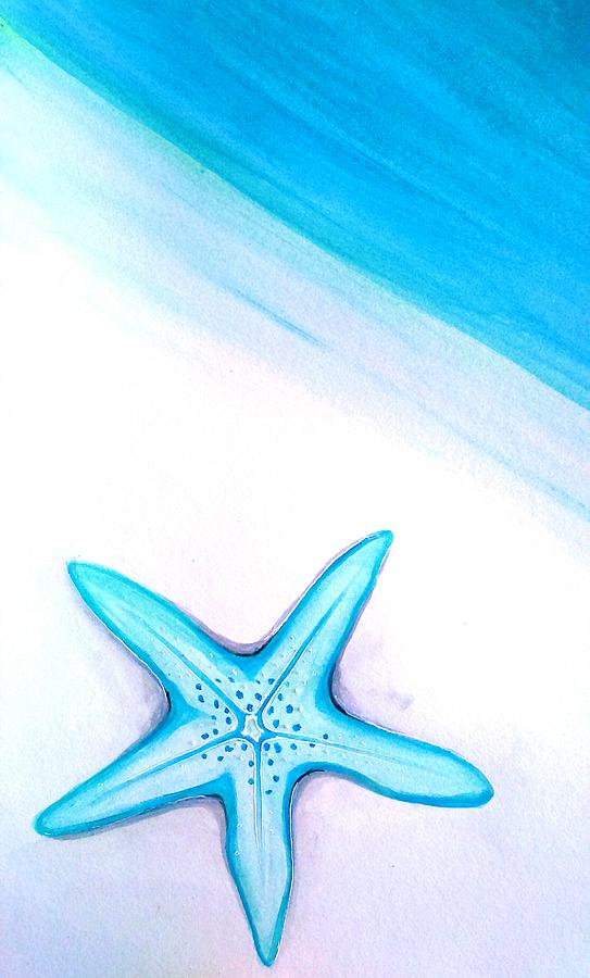 Starfish Painting by Faashie Sha