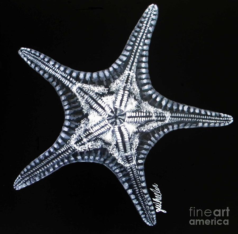 Starfish Painting by JoAnn Wheeler