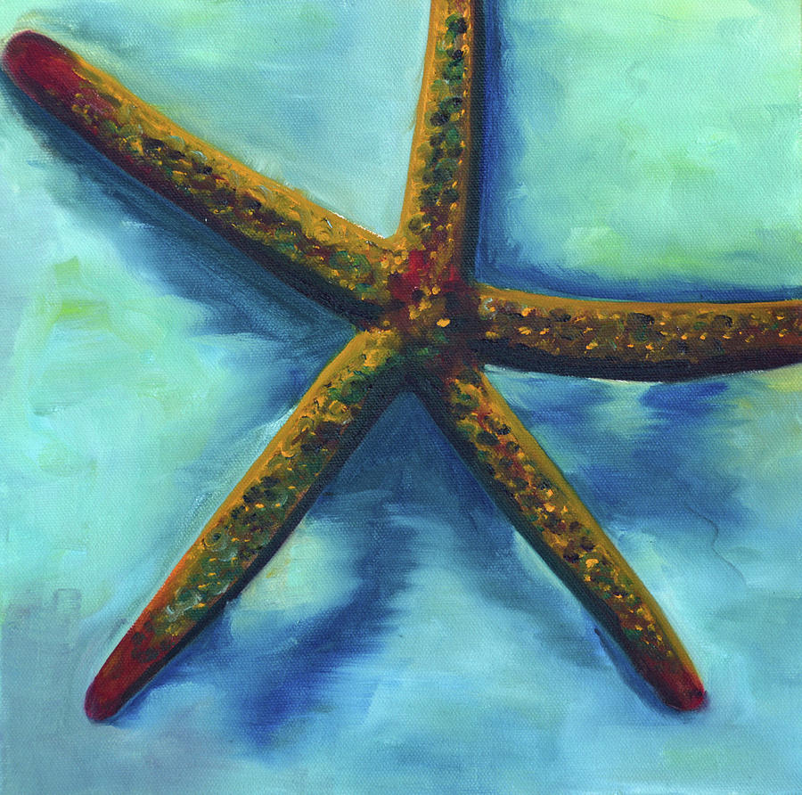 Starfish Painting by Nicolas Nomicos - Fine Art America