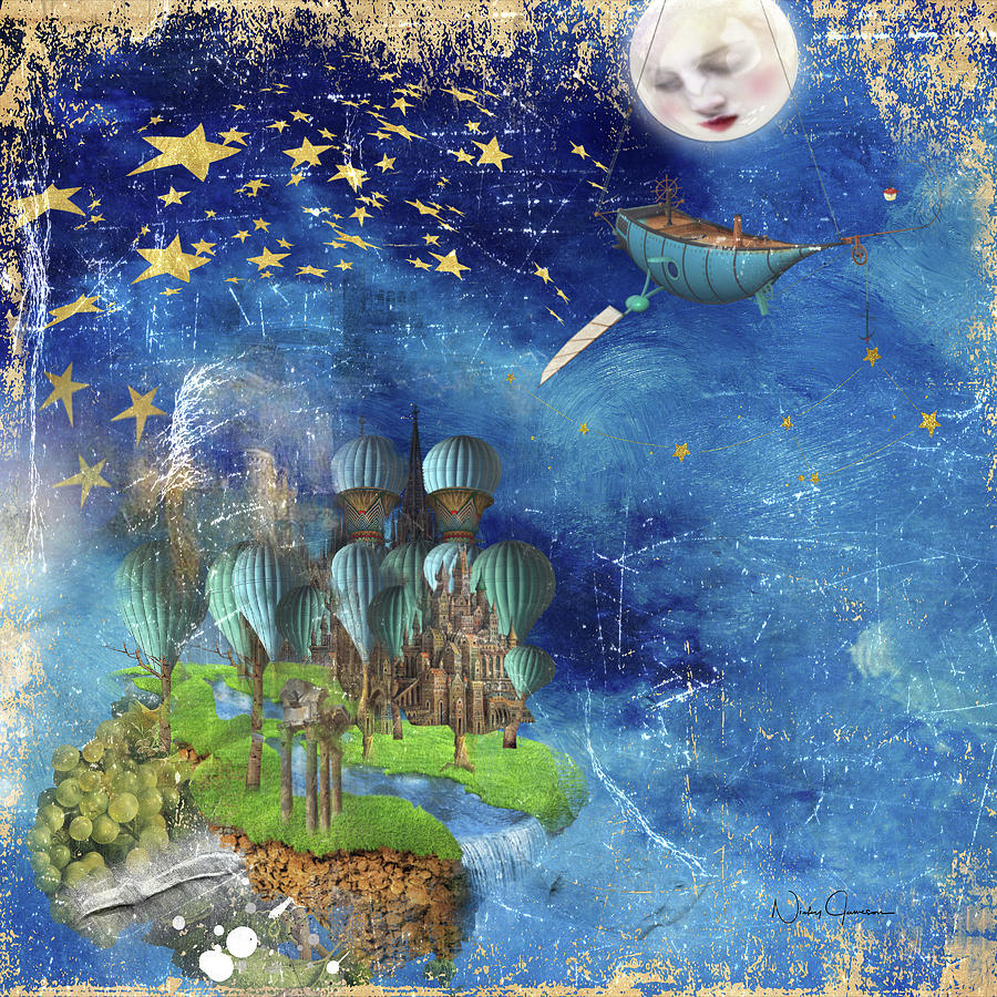 StarFishing in a Mystical Land Digital Art by Nicky Jameson