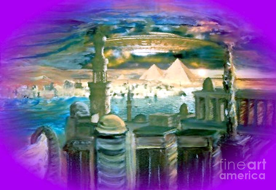 Stargate Painting by Stanley Morganstein