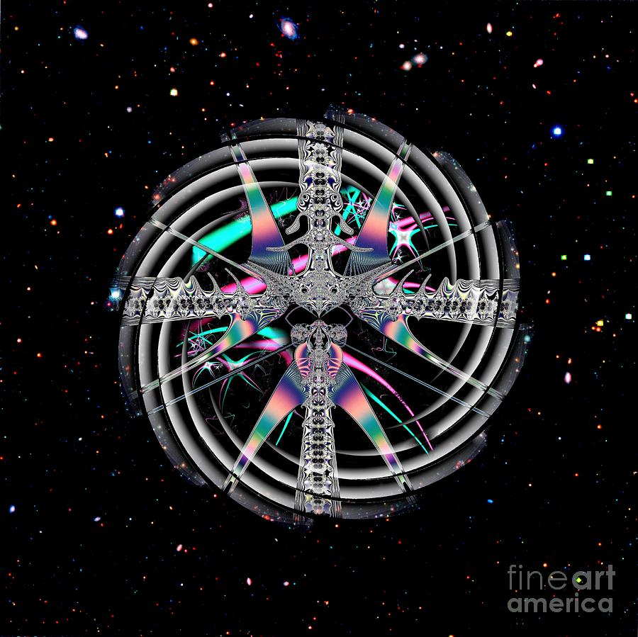 Space Photograph - Stargate Wormhole Physics by Renee Trenholm