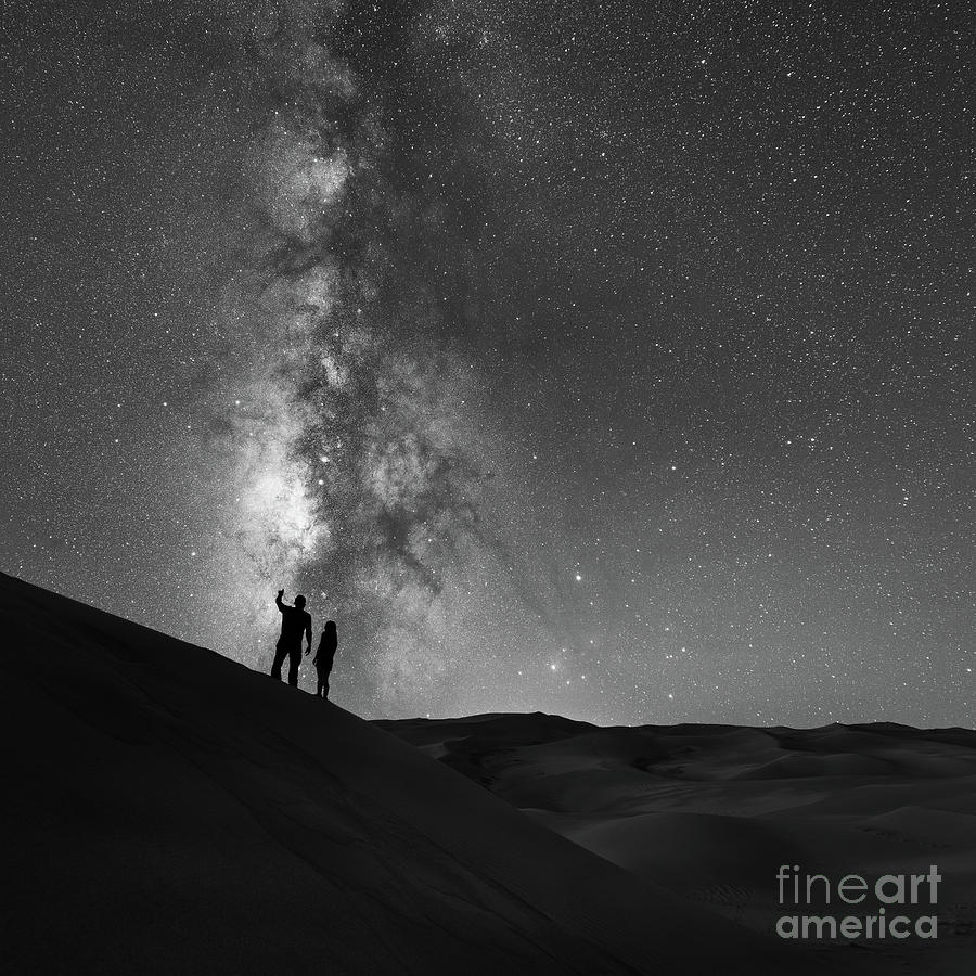 Stargazer BW Photograph by Michael Ver Sprill