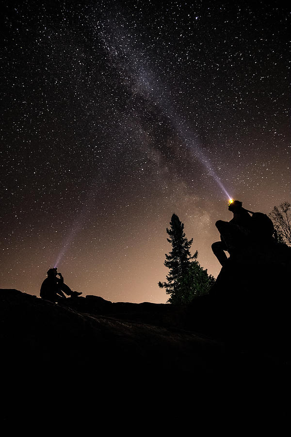 Stargazing at the Cascades with Dave Photograph by Jakub Sisak