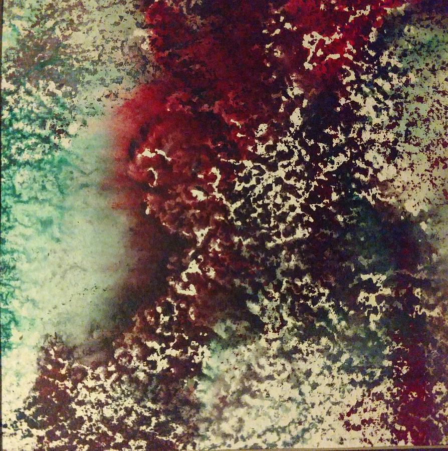 Artificial Intelligence Painting - Starlight Angel by Edward Longo Artificial Intelligence Painting - Starlight Angel by Edward Longo