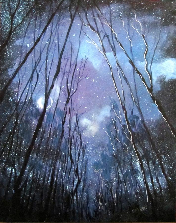 Starlight Painting by Barbara OToole