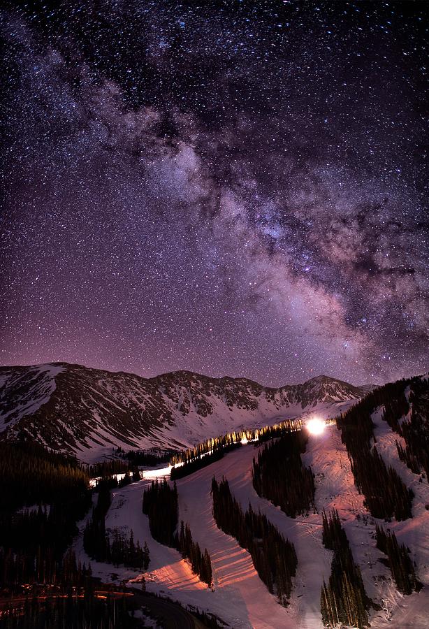 Starlight Mountain Ski Hill Photograph by Mike Berenson - Fine Art America