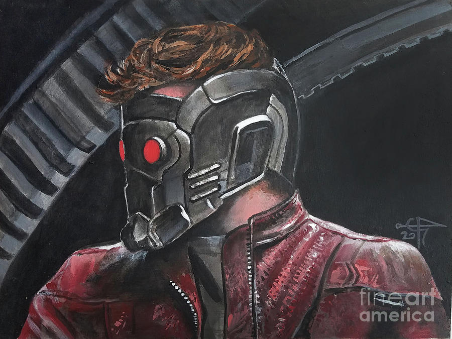 Starlord Painting by Tom Carlton