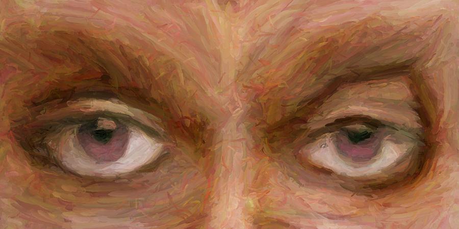 Starry Eyes 1 Digital Art by Caito Junqueira