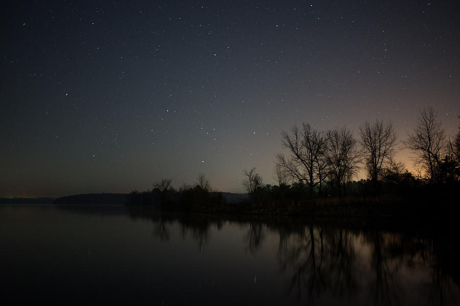 Starry Lake Photograph by Manda Renee - Fine Art America