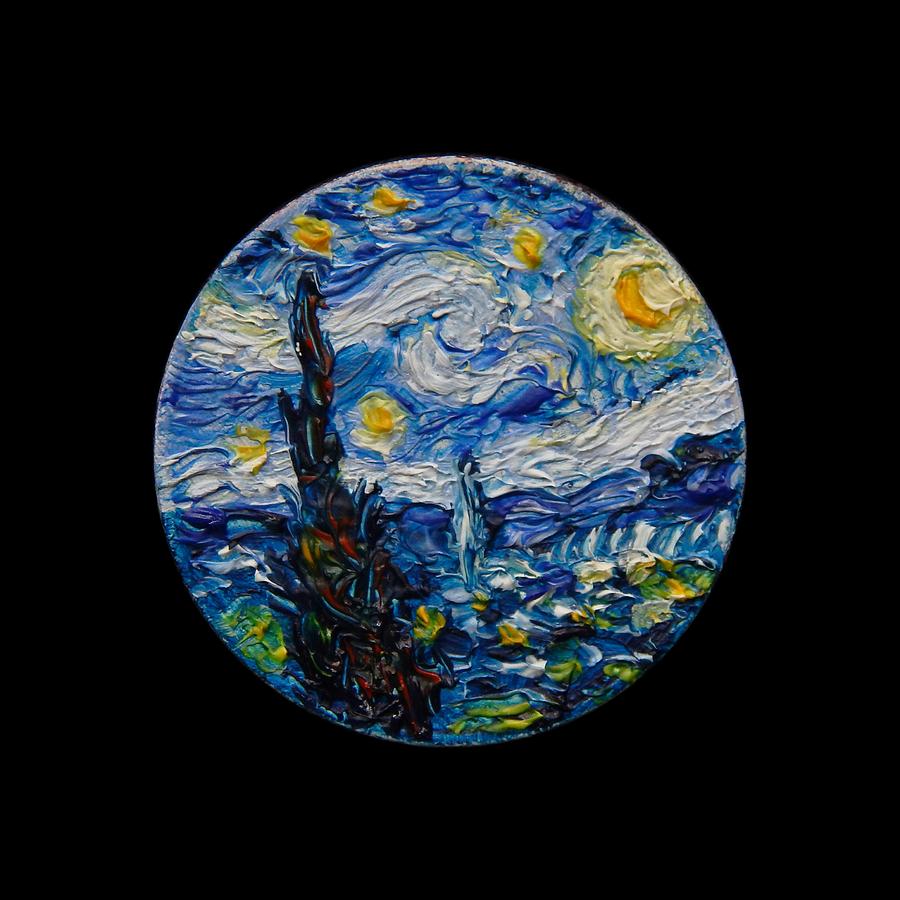 Starry Night Painting by Arie Van der Wijst