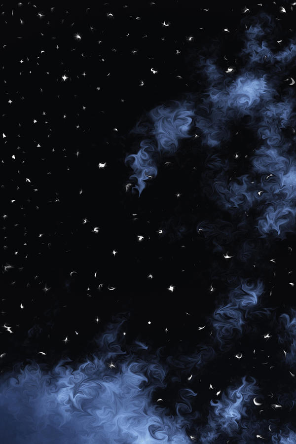 Starry Night Digital Art by Brandi Untz