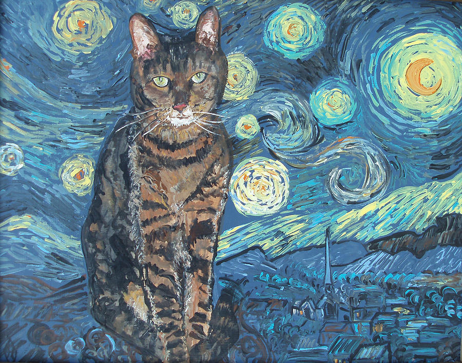 Art At Home: Starry Cat