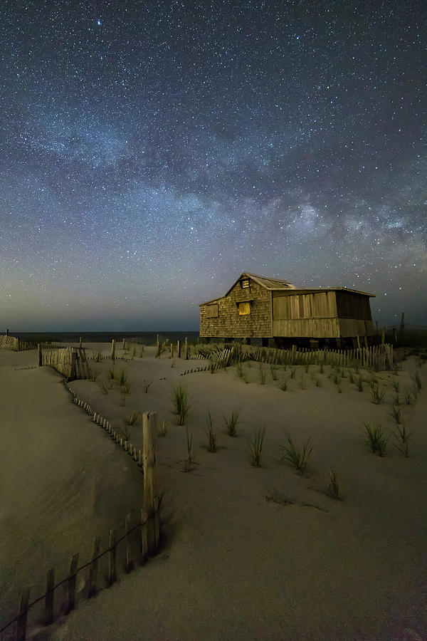 Starry Skies and Milky Way At NJ Shore Photograph by Susan Candelario