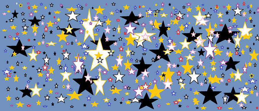 Stars 2 Digital Art by Kristalin Davis