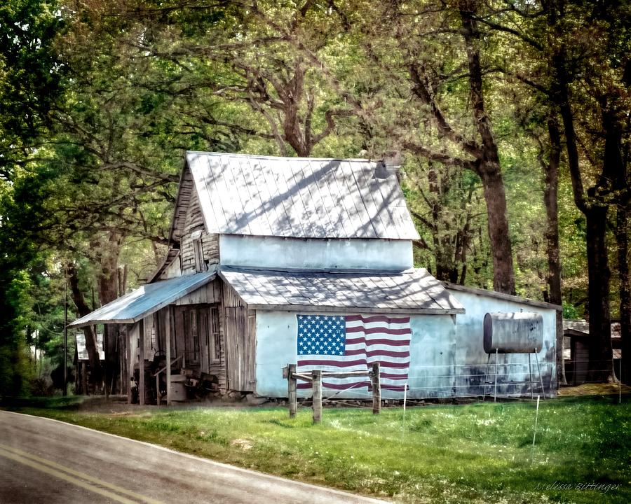 Stars and Stripes Country Photograph by Melissa Bittinger