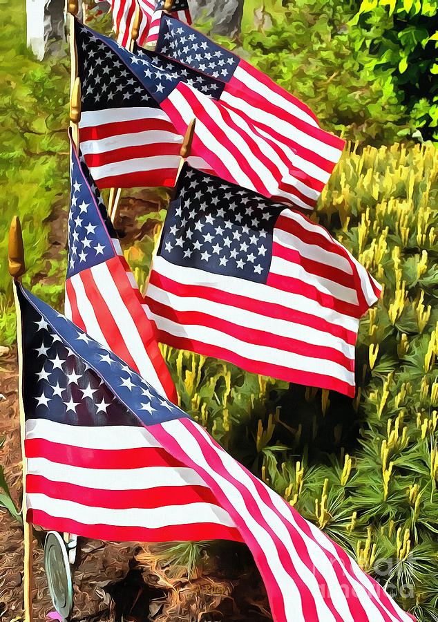 Stars and Stripes Photograph by Janine Riley