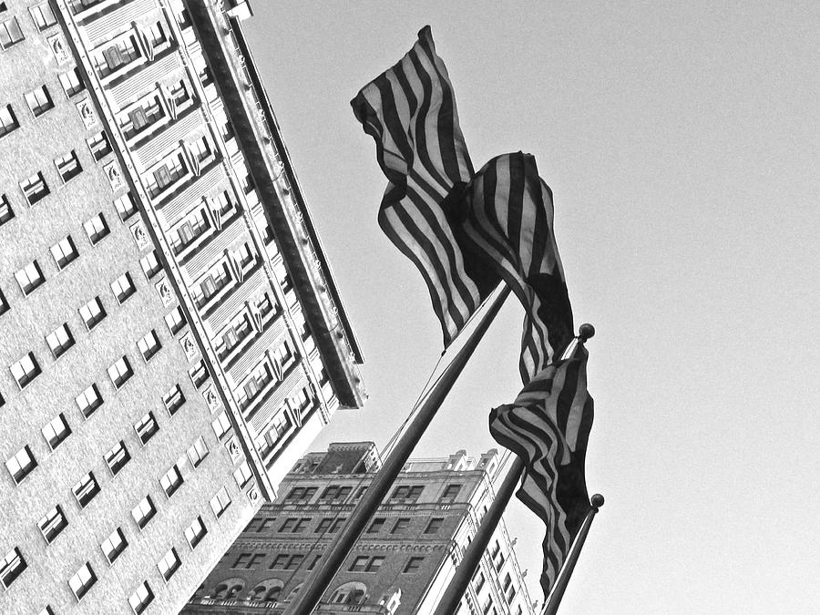 Stars and Stripes Manhattan Photograph by Steven Lapkin