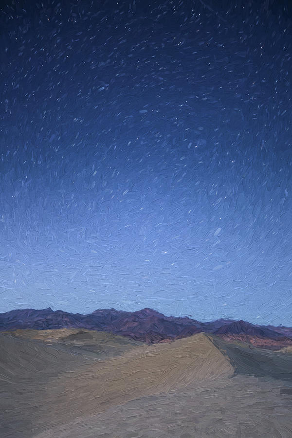 Stars in the Desert II Digital Art by Jon Glaser