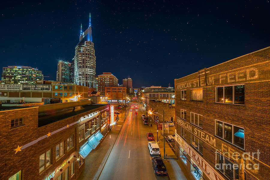Stars Over Nashville Photograph by Anthony Heflin