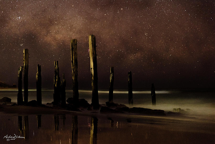 Stars over Willunga Photograph by Andrew Dickman