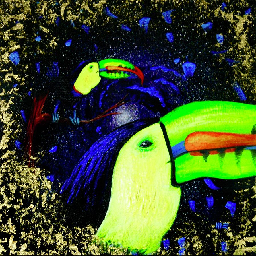 Starstuff 2 Toucan  Painting by M E