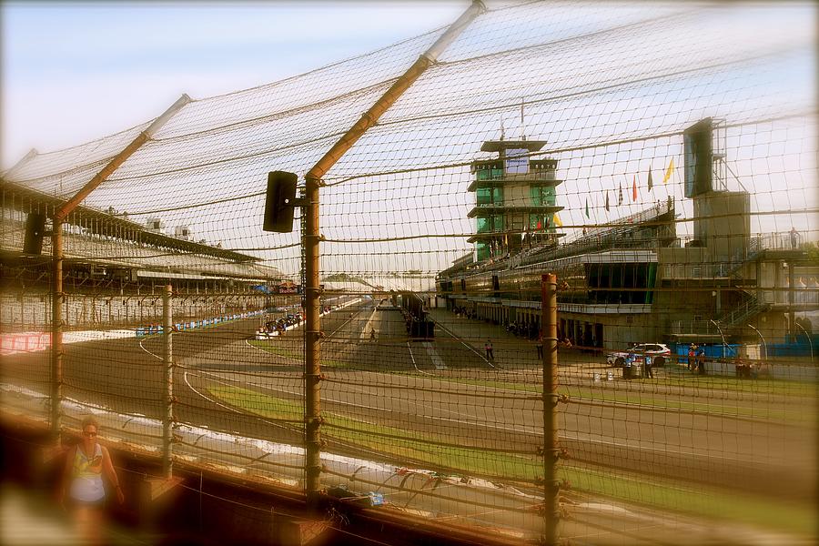 Start Finish Indianapolis Motor Speedway Photograph by Iconic Images Art Gallery David Pucciarelli