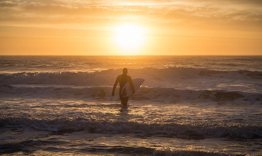 Start the Day Surfing Photograph by Kristopher Schoenleber