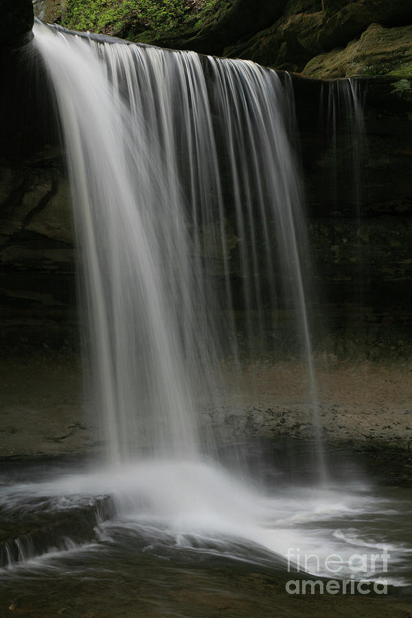 Starved Rock Falls Photograph by Timothy Johnson
