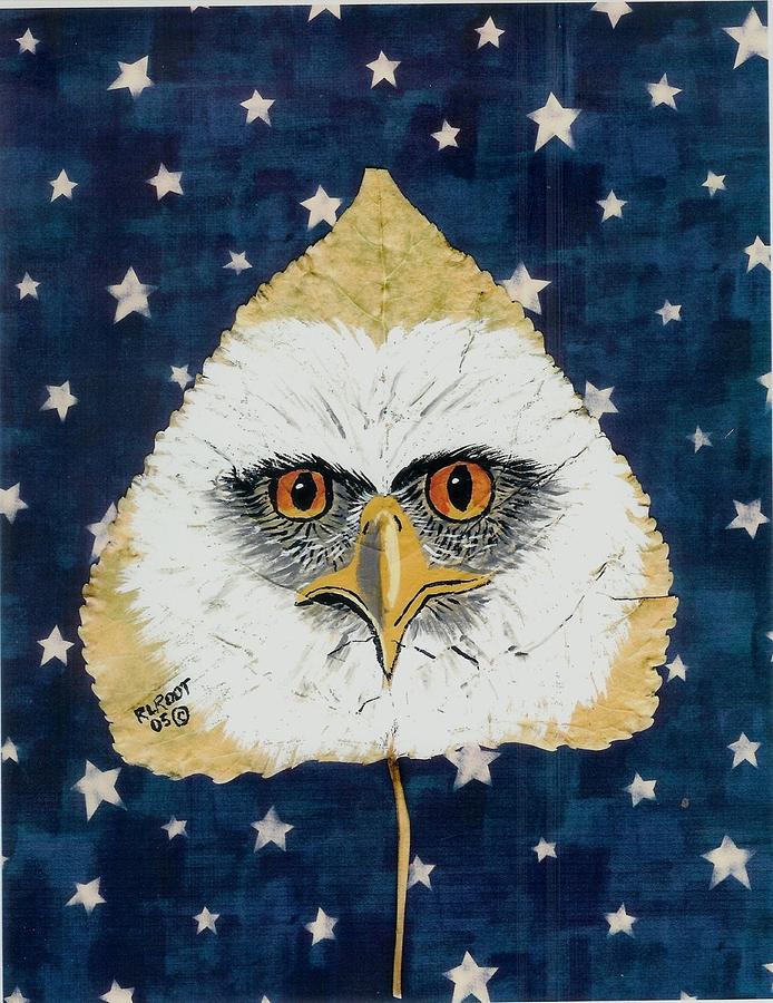 Stary Eagle Painting by Ralph Root
