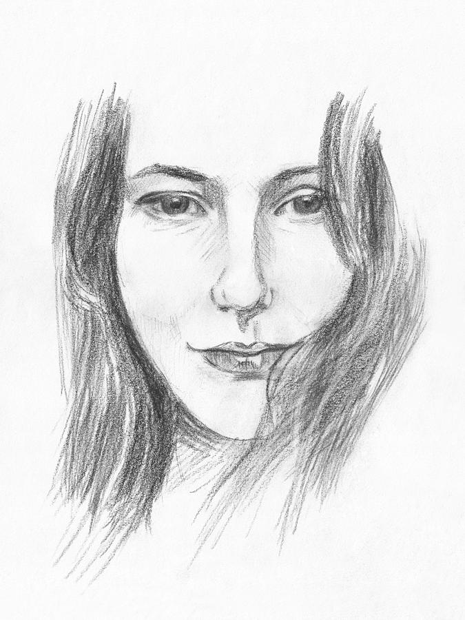 Stasya Drawing by Masha Batkova