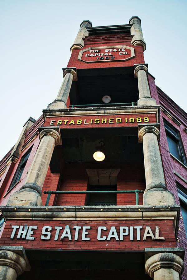State Capital Publishing Entry  Photograph by Buck Buchanan