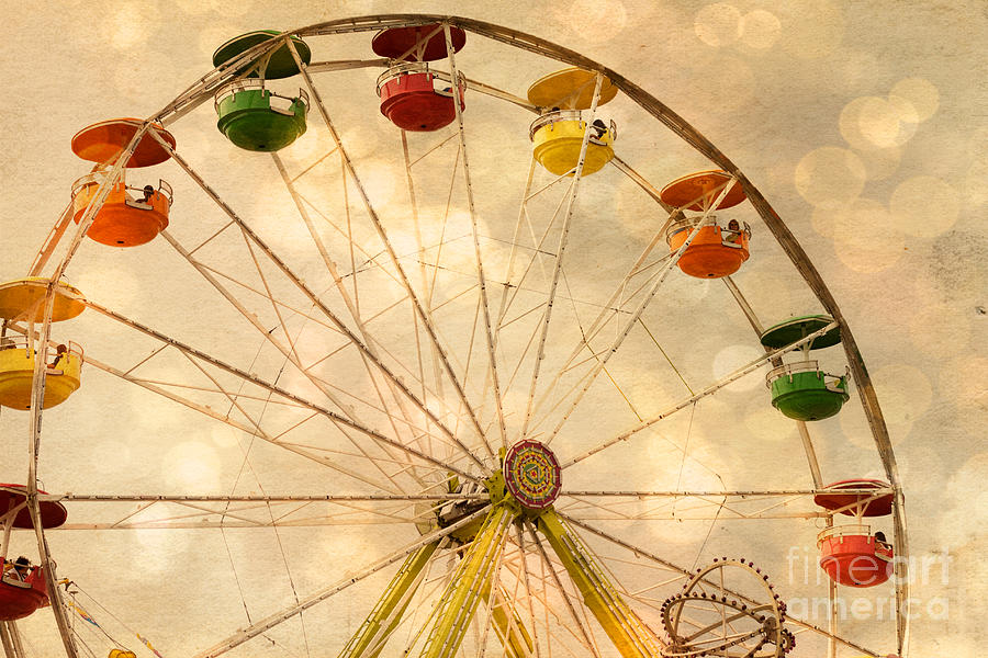 State Fair Ferris Wheel Photograph by Jarrod Erbe