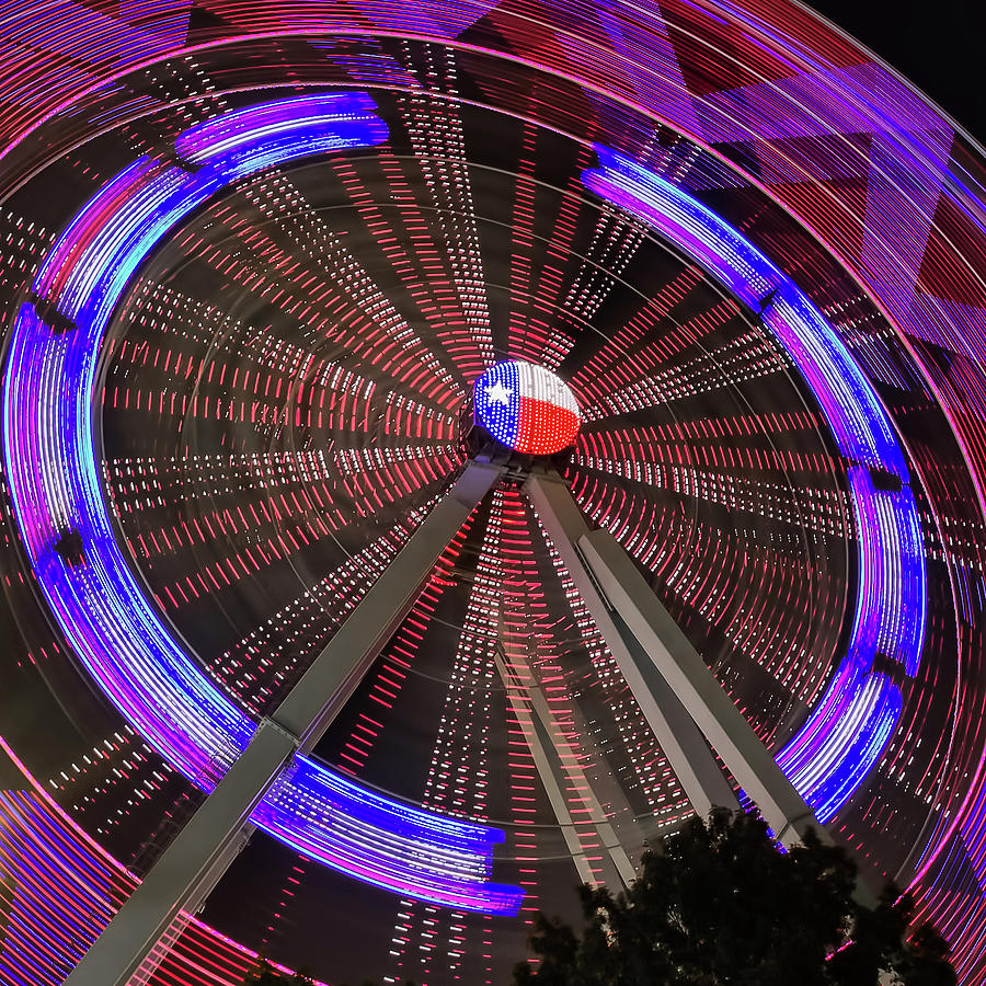 State Fair of Texas Ferris Wheel Photograph by Robert Bellomy