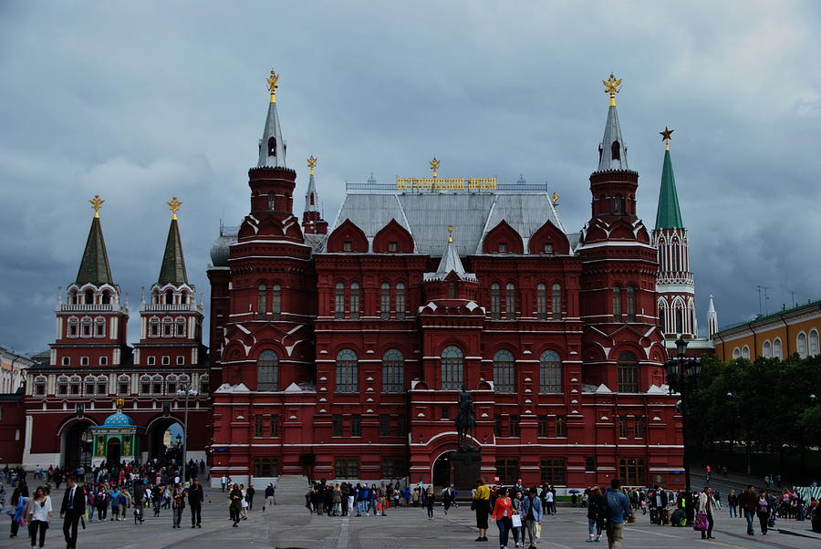State Historical Museum - Red Square Photograph by Jacqueline M Lewis
