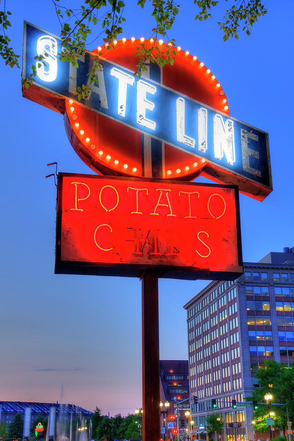 State Line Potato Chips - Boston, Ma. Photograph by Joann Vitali