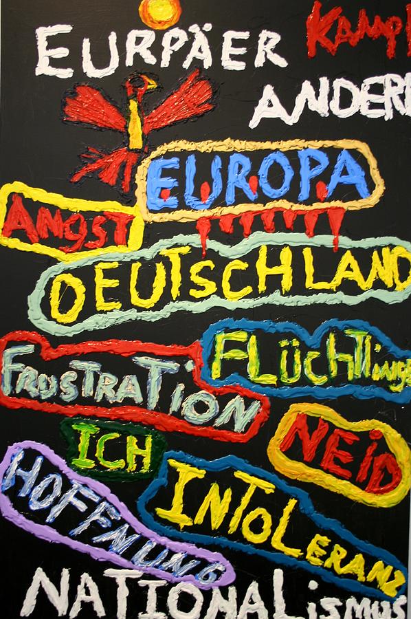 State of Europe Mixed Media by Darrell Black