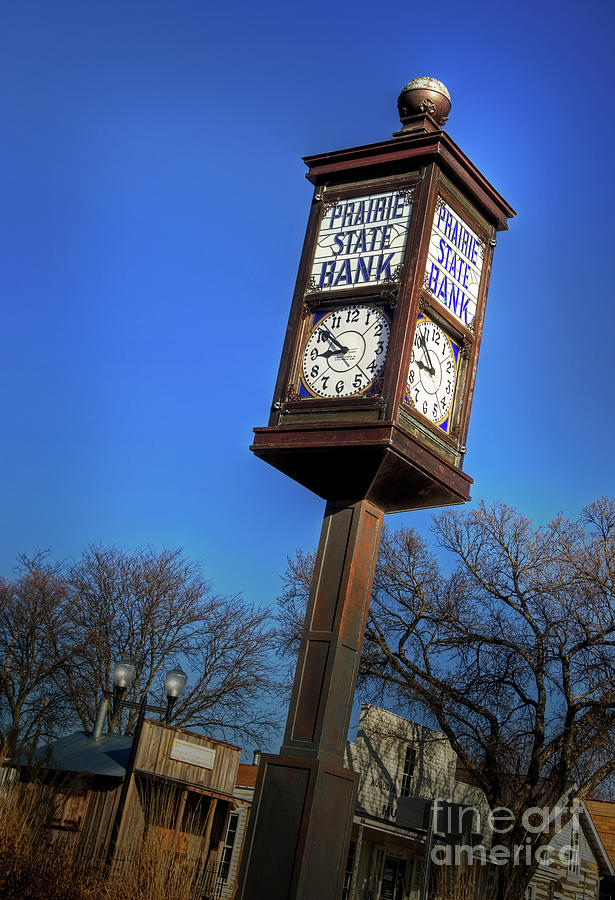State Street Clock Photograph by Fred Lassmann