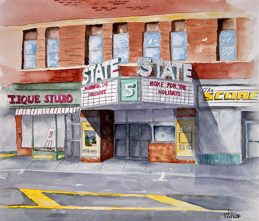 State Theater Painting by Richard Stedman