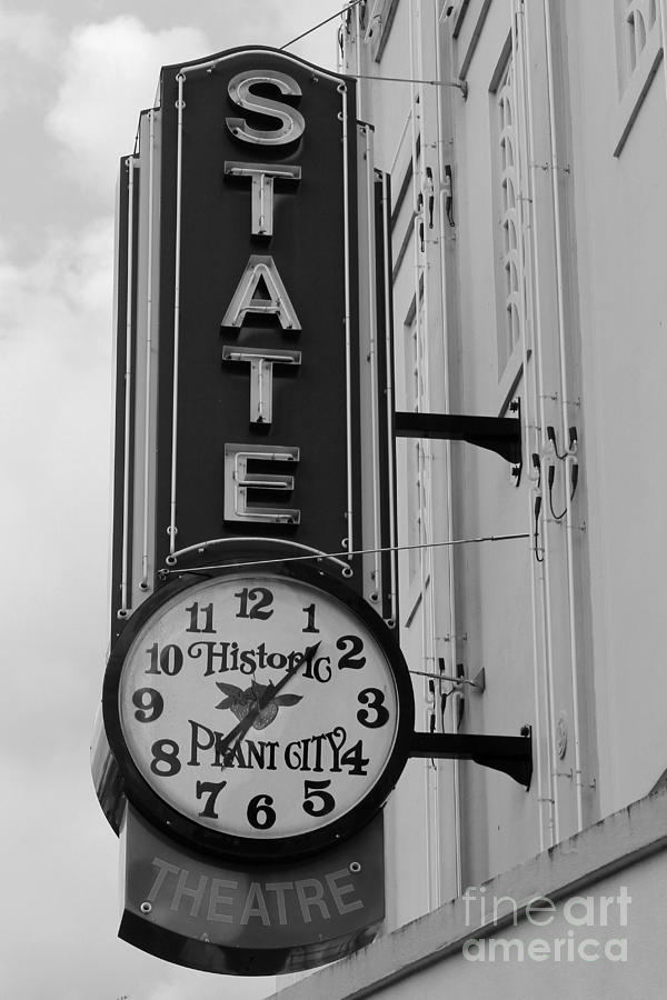 State Theater Sign Photograph by Robert Wilder Jr