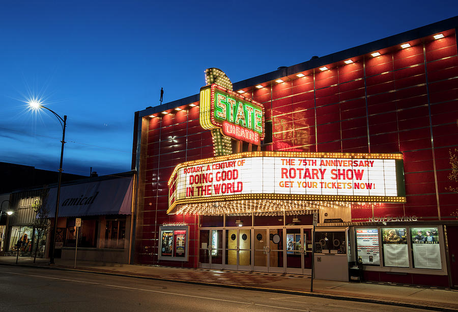 State Theatre Traverse City Photograph by John McGraw